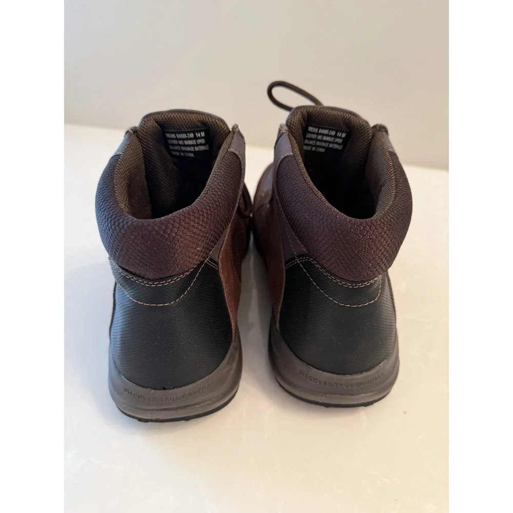 NUNN BUSH Excursion Leather Hiking Boots Comfort Gel Men's Size 14
